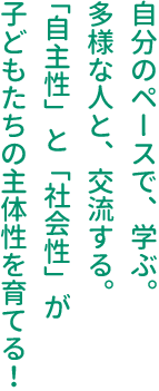 スクールプラス小中学部　トップ　文字